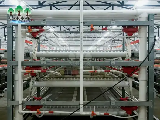Broiler chicken cage systems for enhanced ventilation